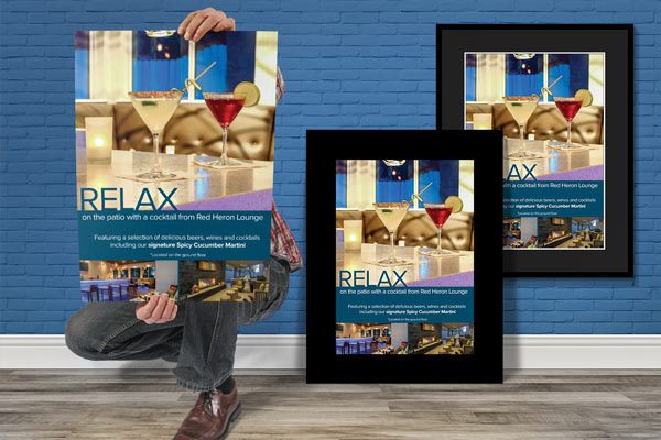 Restaurant Drink Advertisement - Restaurant Wall Poster